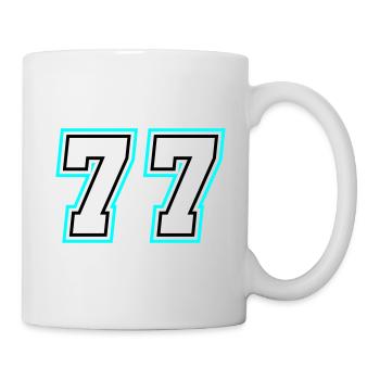 77 Number Symbol - Mug - white - Right
