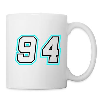 94 Number Symbol - Mug - white - Right