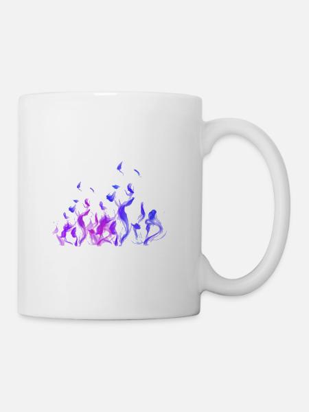 WIE BEI SONNENUNTERGANG - Tasse - Weiß
