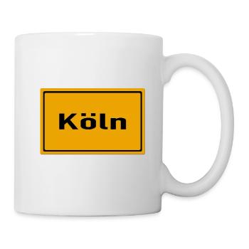 Köln - Tasse - Weiß - Rechts