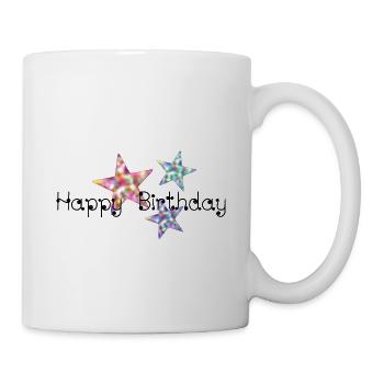 JAHRESTAG. ALLES GUTE ZUM GEBURTSTAG!. ALLES GUTE ZUM GEBURTSTAG!. - Tasse - Weiß - Rechts