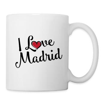 J’aime Madrid - Mug blanc - blanc - Droite