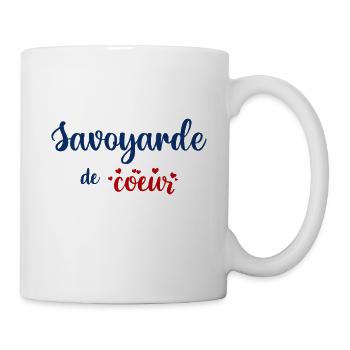 Savoyarde de coeur - Mug blanc - blanc - Droite