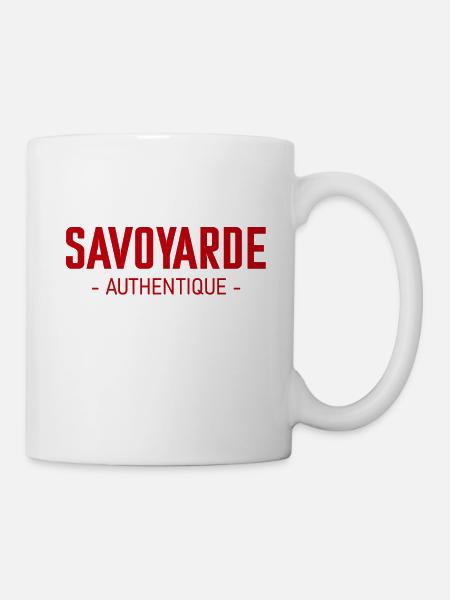 Savoyarde authentique - Mug blanc - blanc