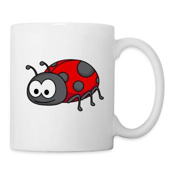 Ladybug Comic Animal - Mug - white - Right