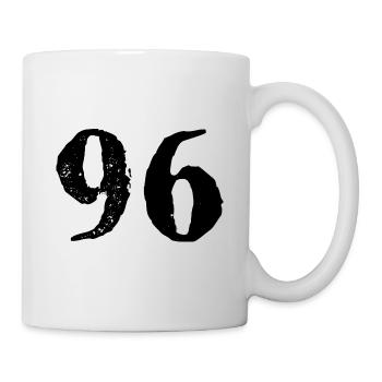 Maillot à 96 numéros - Mug blanc - blanc - Droite