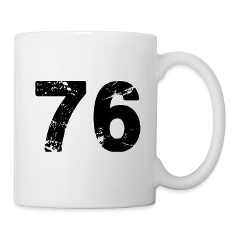 76 number jersey - Mug - white - Right