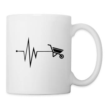 Schubkarre Puls - Tasse - Weiß - Rechts