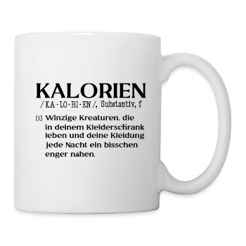 Kalorien definition Fun - Tasse - Weiß - Rechts