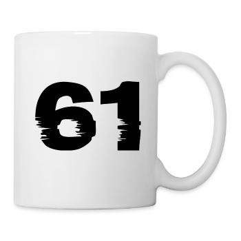 61 number - Mug - white - Right