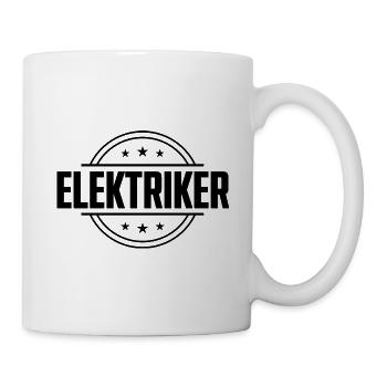 Elektriker Beruf - Tasse - Weiß - Rechts