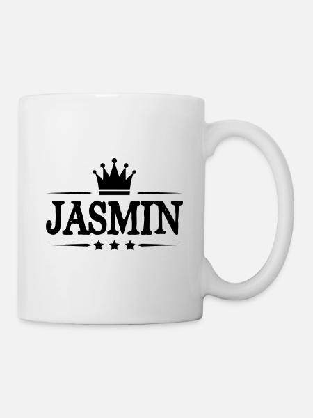 Jasmin - Tasse - Weiß