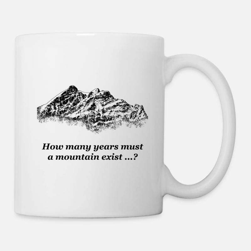 Dylan - Montagne - Mug blanc - blanc