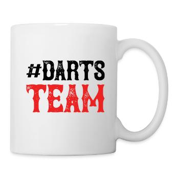Darts Team - Tasse - Weiß - Rechts