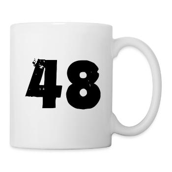 48 number - Mug - white - Right