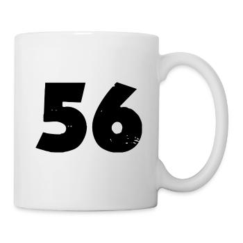 56 number - Mug - white - Right