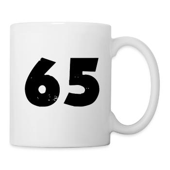 65 number - Mug - white - Right