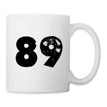 89 number - Mug - white - Right