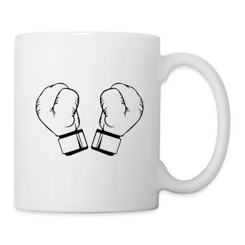Boxhandschuhe - Tasse - Weiß - Rechts