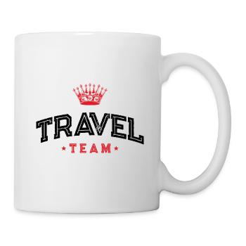 Travel Team - Tasse - Weiß - Rechts