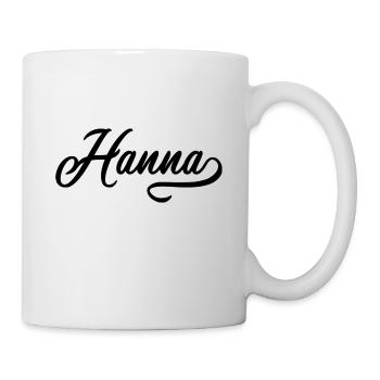 Jahrgang Hanna - Tasse - Weiß - Rechts