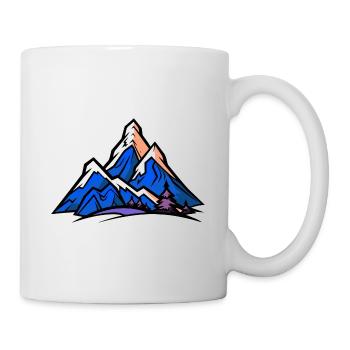 Mountains Nature Mountain Symbol - Mug - white - Right