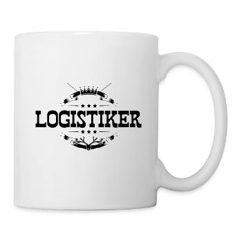 Logistiker Beruf - Tasse - Weiß - Rechts