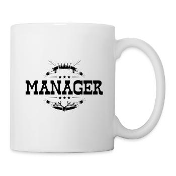 Manager Beruf - Tasse - Weiß - Rechts