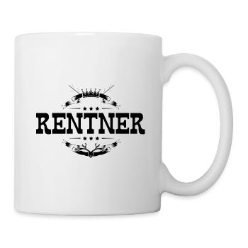 Rentner Rente - Tasse - Weiß - Rechts
