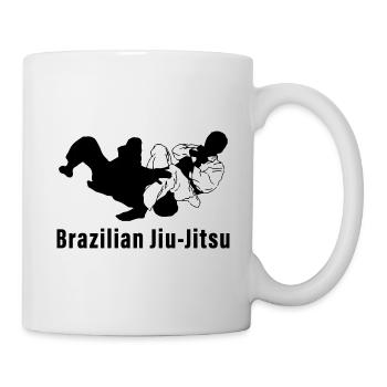 Brazilian Jiu-Jitsu - Tasse - Weiß - Rechts