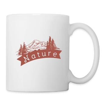 Nature - Mug blanc - blanc - Droite