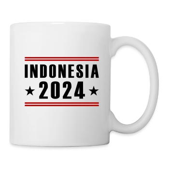 Indonesia 2024 - Tasse - Weiß - Rechts