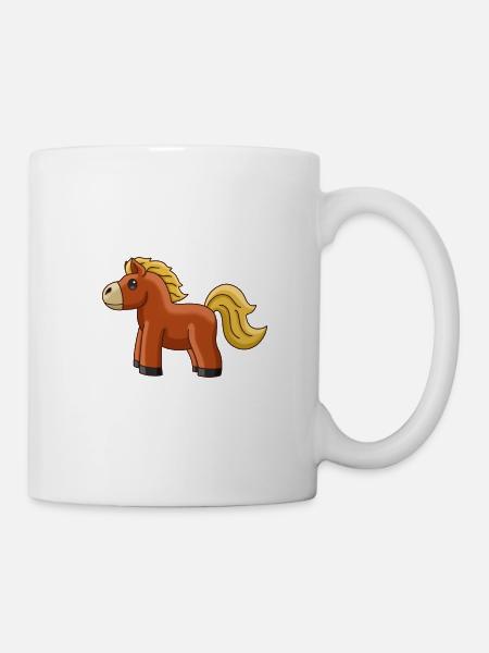 Süßes Pferdchen - Tasse - Weiß
