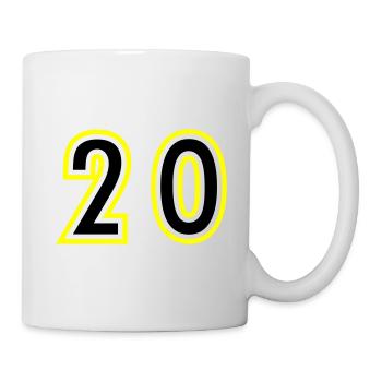 20 Number College - Mug - white - Right