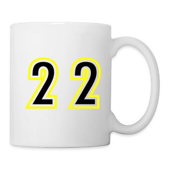 22 Number College - Mug - white - Right