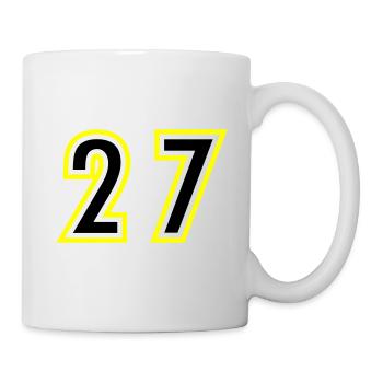 27 Number College - Mug - white - Right