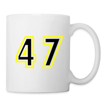47 Number College - Mug - white - Right