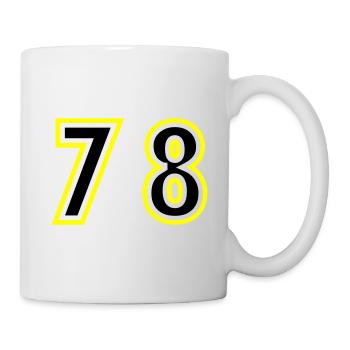 78 Number College - Mug - white - Right