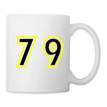 79 Number College - Mug - white - Right