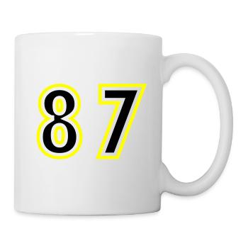 87 Number College - Mug - white - Right