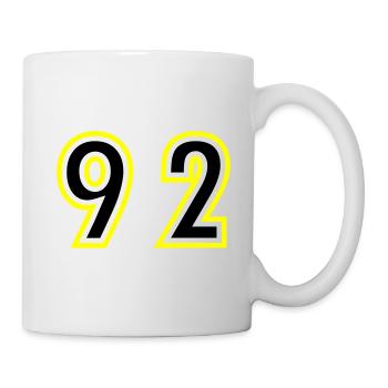 92 Number College - Mug - white - Right