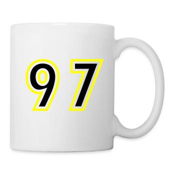 97 Nombre Collège - Mug blanc - blanc - Droite