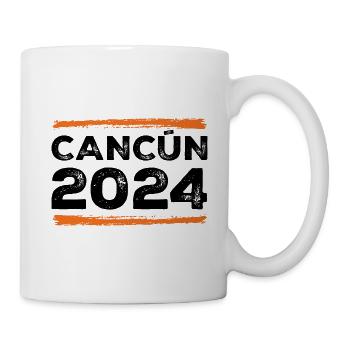 Cancun 2024 Saying - Mug - white - Right