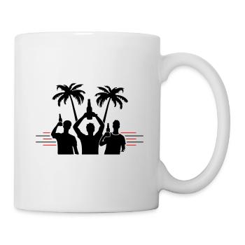 Party Beach Holidays - Mug - white - Right