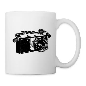 Kamera Fotograf Fotografieren - Tasse - Weiß - Rechts