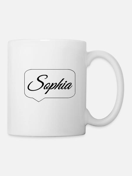 Sophia - Mug - white