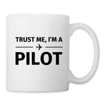 Trust me I'm an Pilot - Mug - white - Right