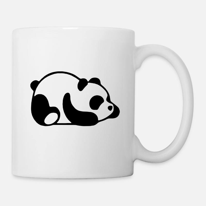 Baby-Panda - Tasse - Weiß