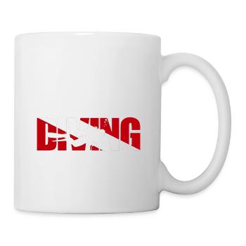 Plongée sous-marine / Tauchen / busseig / Mergulho / Plongée - Mug blanc - blanc - Droite