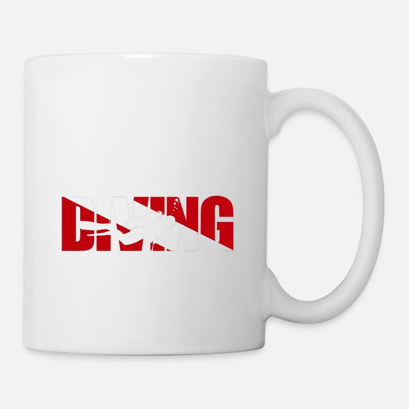 Plongée sous-marine / Tauchen / busseig / Mergulho / Plongée - Mug blanc - blanc